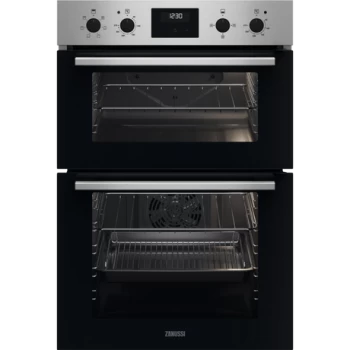 Image of Zanussi ZKCXL3X1 Integrated Electric Double Oven