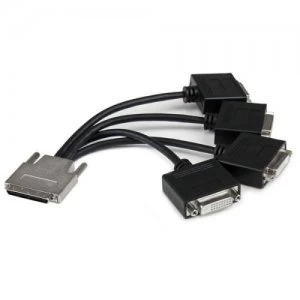 Image of VHDCI to 4x DVI Splitter Breakout Cable