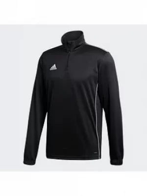 Image of adidas Core 18 Training Top, Black/White, Size XL, Men
