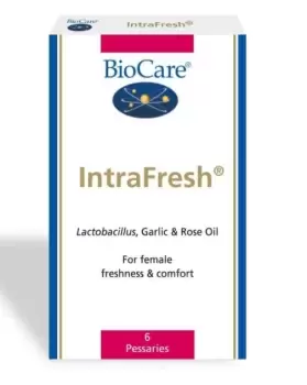 Image of BioCare IntraFresh 6 Vaginal Pessaries