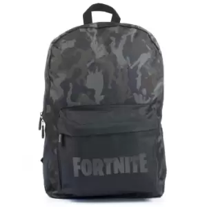 Image of Fortnite Character Camo Llama All-Over Print Backpack (One Size) (Black)