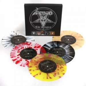 Image of The Singles by Venom Vinyl Album