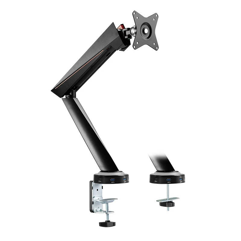 Image of LogiLink BP0091 monitor mount / stand 81.3cm (32") Clamp Black.