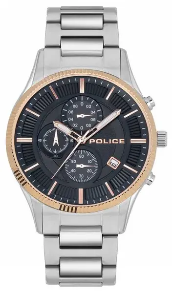 Image of Police PEWJI2194242 VAULT Quartz Chronograph (44mm) Blue Watch