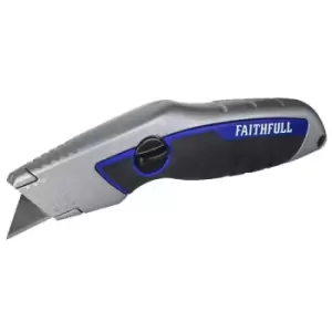 Image of Faithfull FAITKFPRO Professional Fixed Blade Utility Knife