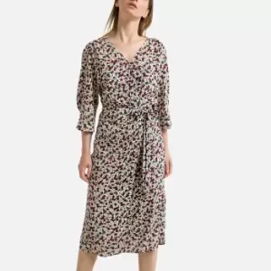 Image of Elen Printed Midi Dress