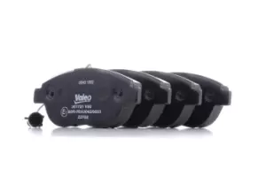 Image of VALEO Brake pad set OPEL,FIAT,LANCIA 301721 71770086,77363958,77365113 51928528,71754803,71770086,71770120,71770122,77362092,77362195,77362710,9949276