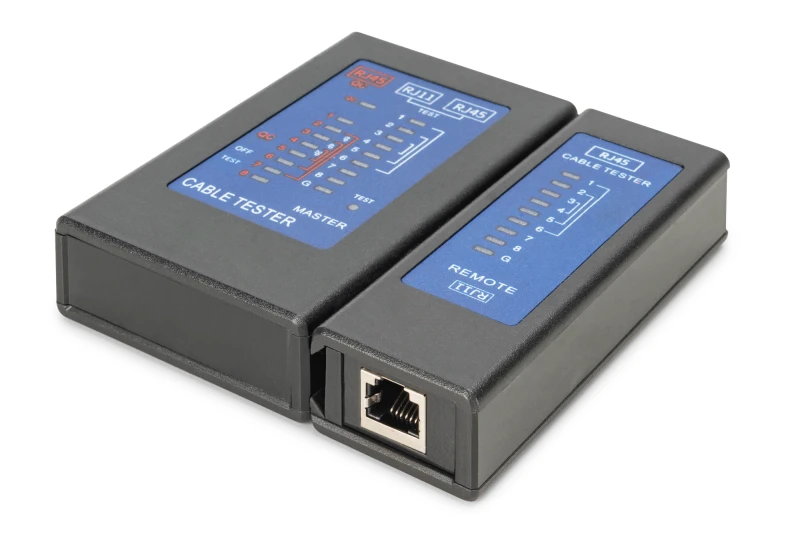 Image of Digitus Cable tester. network. RJ45. Single side Tester