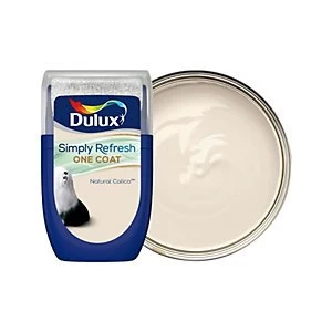 Image of Dulux Simply Refresh One Coat Natural Calico Matt Emulsion Paint 30ml