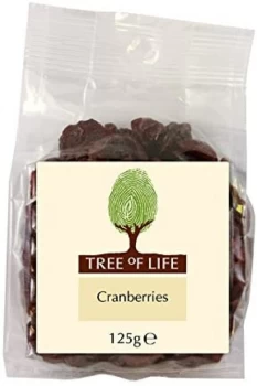 Image of Tree of Life Cranberries - 125g x 6