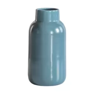 Image of Crossland Grove Cariati Vase Blue 100X100X200Mm Blue
