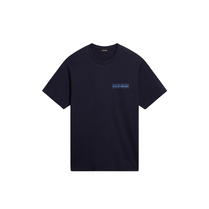Image of T-Shirt Napapijri Hill Bleu Male S