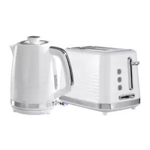 Image of Daewoo SDA2369DS Hive 1.7L Textured Kettle and 2 Slice Toaster Set