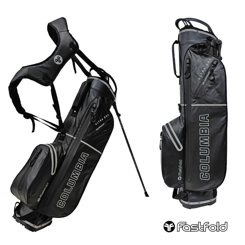 Image of Fast Fold FastFold Columbia Waterproof Stand Bag Black unisex One Size