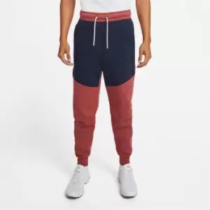 Image of Nike Tech Fleece Jogging Bottoms Mens - Red