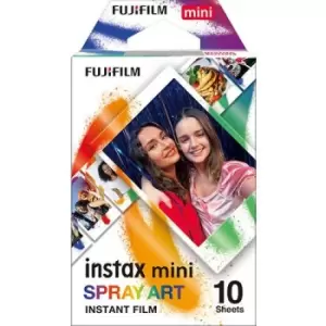 Image of instax mini Colour Film Spray Art - 10 Shots