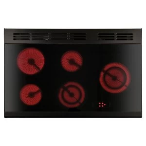 Image of Rangemaster KCH90ECBL-C Kitchener 90cm Ceramic Range Cooker