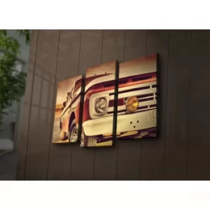 Image of 3PAT?ACT-27 Multicolor Decorative LED Lighted Canvas Painting (3 Pieces)