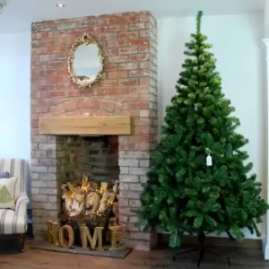 Image of 8ft (240cm) Samuel Alexander Luxury Green Christmas Tree 980 Tips 145cm Wide