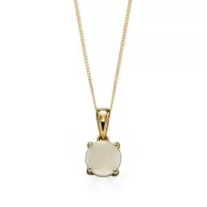 Image of JG Signature 9ct Gold Opal Necklace