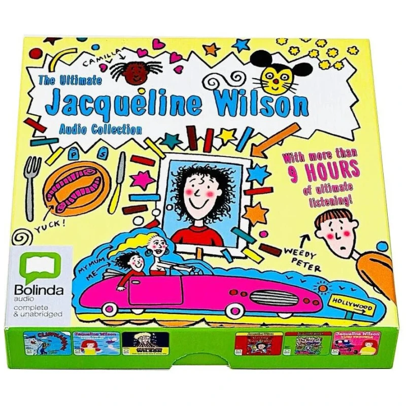 Image of Ultimate Jacqueline Wilson Audio Collection 6 Books Set by Jacqueline Wilson Cliffhange Jacqueline Wilson Books