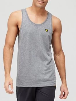 Image of Lyle & Scott Fitness Dartmoor Vest - Grey Size M Men