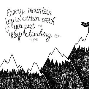 Image of ohpopsi Keep Climbing Wall Mural Multi 14.4m L