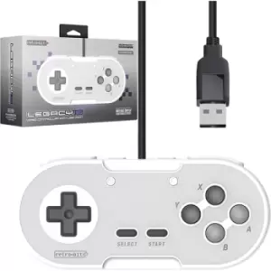 Image of Retro-Bit Legacy 16 USB Pad Grey
