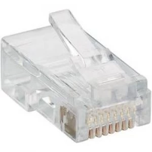 Image of Lumberg P 129 Modular Plug 8p8c RJ45 Plug straight Transparent