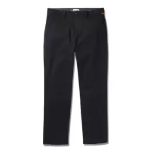 Image of Timberland Stitch Twill Chino Trousers - Black