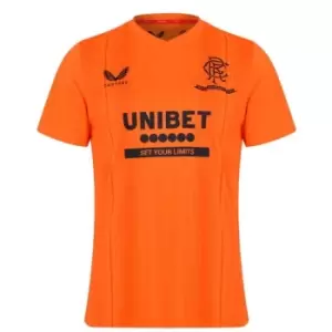 Image of Castore Rangers Pre Match Shirt 2021 2022 - Orange