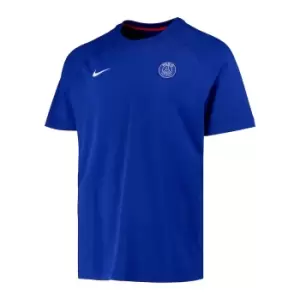 Image of 2022-2023 PSG CL Training Shirt (Blue)