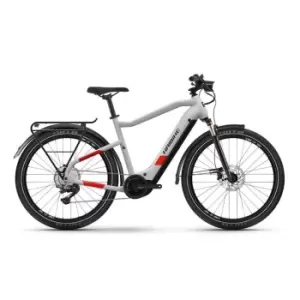 Image of Haibike Haibike Trekking 7 High Electric Hybrid Bike - Grey