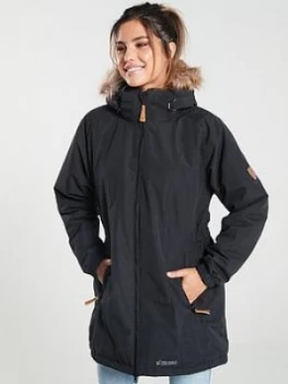 Image of Trespass Celebrity Parka - Black