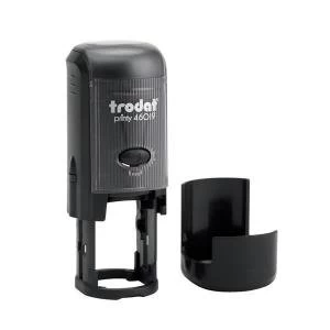 Image of Trodat Printy 46019 Word Stamp Self Inking Re inkable Red Copy 54290
