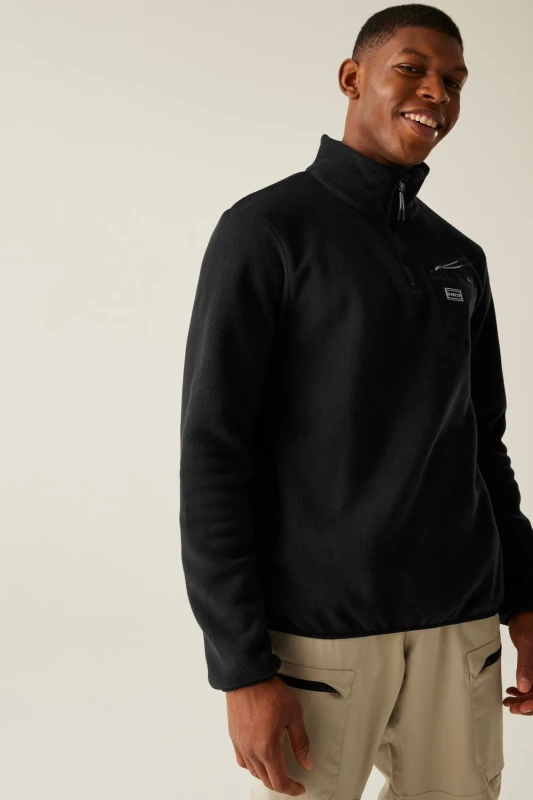 Image of Dare 2b Dare 2b Men Affinity Fleece in Jet Black Size: large Jet Black L Male 5063516188681