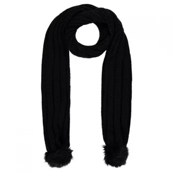 Image of Firetrap Cable Scarf Ladies - Black