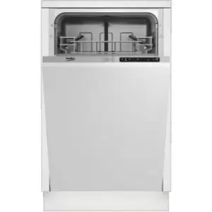 Image of Beko DIS15010 Slimline Fully Integrated Dishwasher