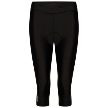 Image of Dare 2b Worldly Gel Cycling Capri - Blk/PwdrPink