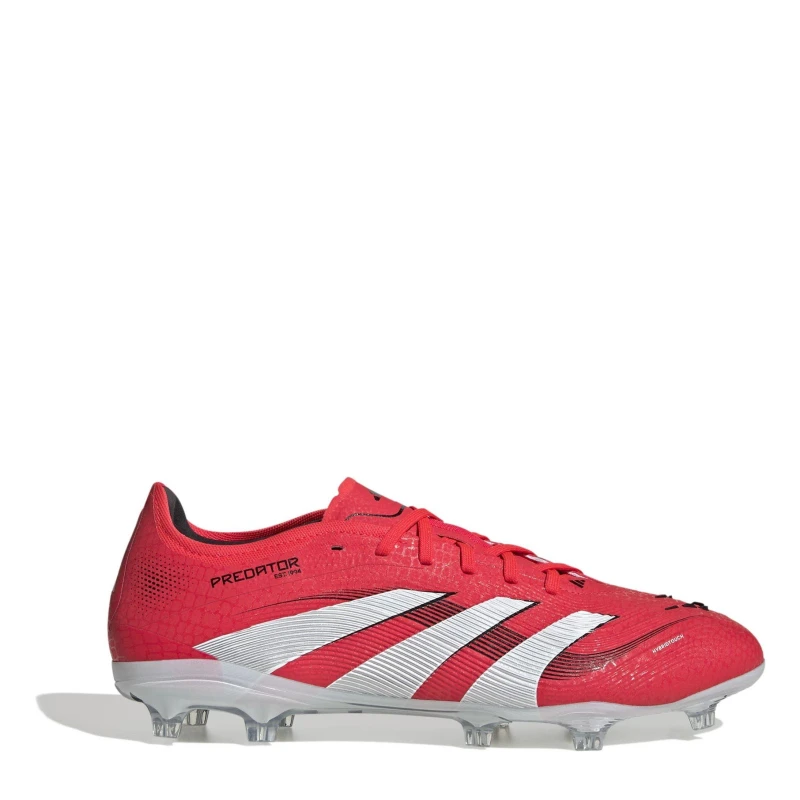 Image of adidas Predator Pro Firm Ground Football Boots Red 10