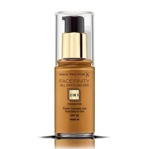 Image of Max Factor All Day Flawless 3in1 Foundation Tawny 95 Brown