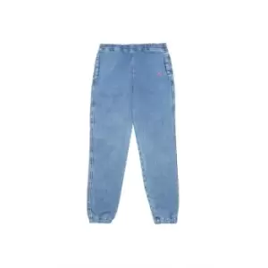 Image of Diesel Lab Cuffed Jogging Pants - Blue