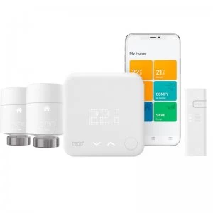 Image of tado? Smart Thermostat Starter Kit V3+ with 2 Radiator Thermostats (Ve