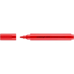 Image of Edding 366 Mini Whiteboard Marker - Red