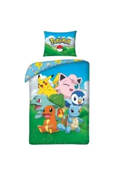 Image of Cotton Characters Duvet Cover Set