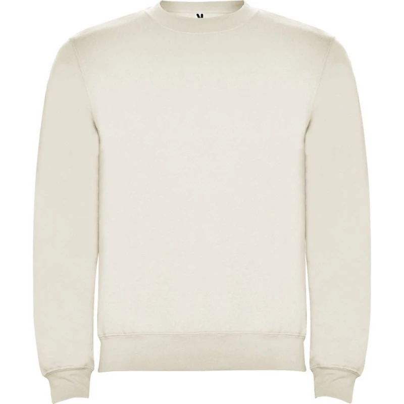 Image of ROLY ROLY Men Clasica Crew Neck Sweatshirt in White Size: X-Small White XS Male 5063574400411