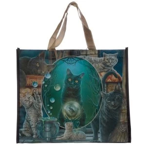 Image of Lisa Parker Magic Cat Montage Shopping Bag