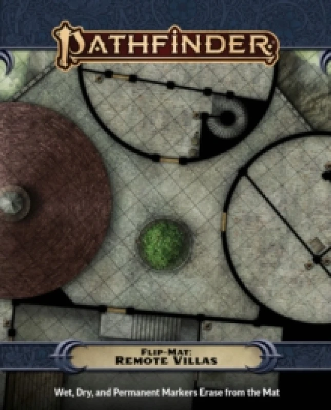 Image of Pathfinder Flip-Mat: Remote Villas Game