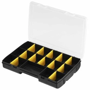 Image of STANLEY 11" 17 Compartment Organiser, Black