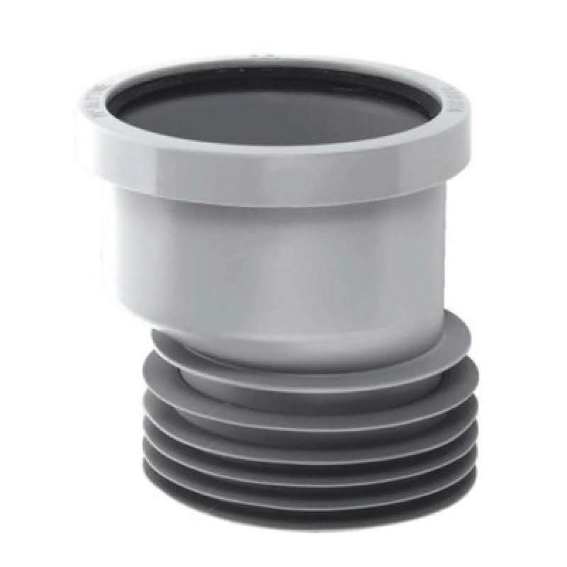 Image of McAlpine DC1GR-OS 4"/110mm 14mm Offset Drain Connector Grey